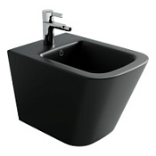 Биде подвесное Ceramica Nova Union CN4010MB черный матовый Биде подвесное Ceramica Nova Union CN4010MB черный матовый