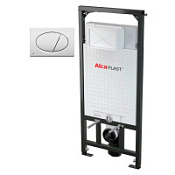 Система инсталляции для унитазов AlcaPlast A101 Sadromodul A101/1200 3 в 1 кнопка смыва белая Система инсталляции для унитазов AlcaPlast A101 Sadromodul A101/1200 3 в 1 кнопка смыва белая