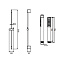 Душевой гарнитур Palazzani Idrotech stick 9920C410G хром - фото 4