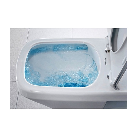 Унитаз подвесной Duravit ME by Starck 2529590000 с функцией биде и системой микролифт, белый