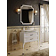 Зеркало Aqwella 5 stars LaDonna LAD0207W белое - фото 1