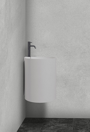 Раковина подвесная ABBER Stein AS2625 белый матовый