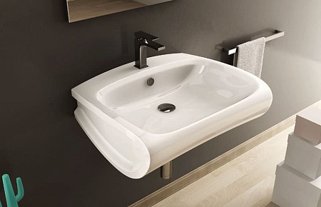Раковина ArtCeram Hi-Line HIL004 01;00 65 белый глянцевый