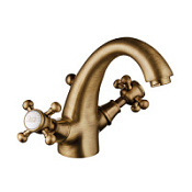 Смеситель Palazzani Adams Color 52310650 для раковины бронза