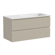 Тумба с раковиной Sancos Snob T SNT100RCE Beige Soft