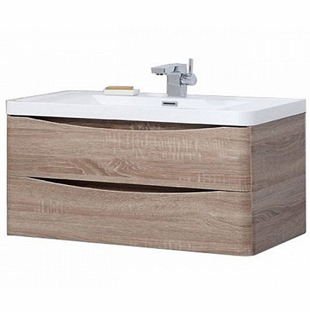 Мебель для ванной BelBagno Ancona-N  120 rovere bianco, подвесная