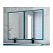 Зеркало Cezares Tiffany 45042 90*59 реверсивное, Blu Petrolio