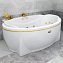 Акриловая ванна Radomir Лагуна Комфорт Luxe 1-01-5-0-3-026 185х124 - фото 3