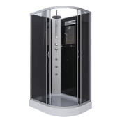 Душевая кабина Niagara Classic NG-3512-14LBKTG 120x80x210 стекло тонированное/профиль серебро