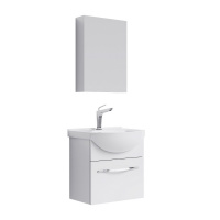 Мебель для ванной Aqwella Аллегро Agr.01.05/1 50 подвесная, 1ящик, белая