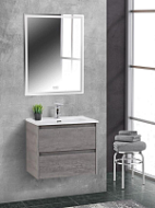 Мебель для ванной BelBagno Kraft KRAFT 39-700/390-2C-SO-CG 70 Cemento Grigio