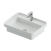 Раковина ArtCeram Fuori Scala TFL034 01;00 60х45 белый глянцевый