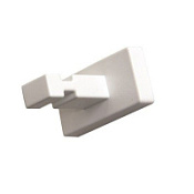 Крючок Inda Lea A1820AWM белый матовый