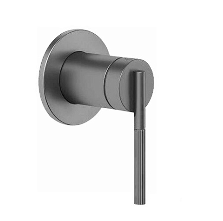 Смеситель Gessi Ingranaggio 63609.149 для душа, шлифованный никель