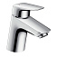 Смеситель Hansgrohe Logis 71071000 для раковины 70 мм, без донного клапана, хром - фото 1