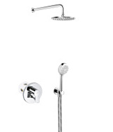 Душевой комплект Kludi Pure&Easy 376400565 хром