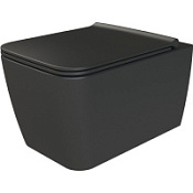 Биде подвесное Boheme Zen 967-BIDET-B черный