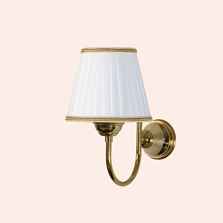 Абажур для светильника Tiffany World TW14-01.50-bi/oro белый/золото