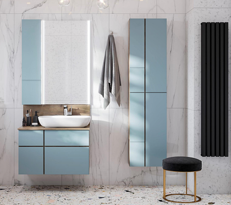 Мебель для ванной Aquaton Мишель 1A256801MIX30 80 дуб рустикальный/фьорд