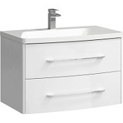 Тумба с раковиной Aqwella 5 stars Neringа NER0108 80 белый 