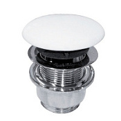 Донный клапан Kerasan Nolita 923330 белый матовый