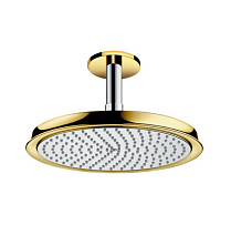 Верхний душ Hansgrohe Raindance Classic 27405090 золото, хром