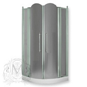 Душевой уголок Migliore Diadema 22679 R90xH195 см, стекло матовое, хром