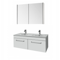 Мебель для ванной Dreja Aston 120 белый глянец