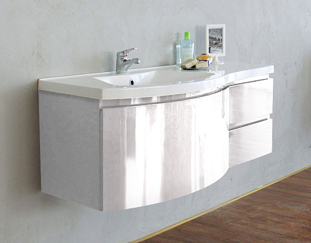 Тумба для комплекта BelBagno Prospero BB1200DC/BL  120 bianco lucido