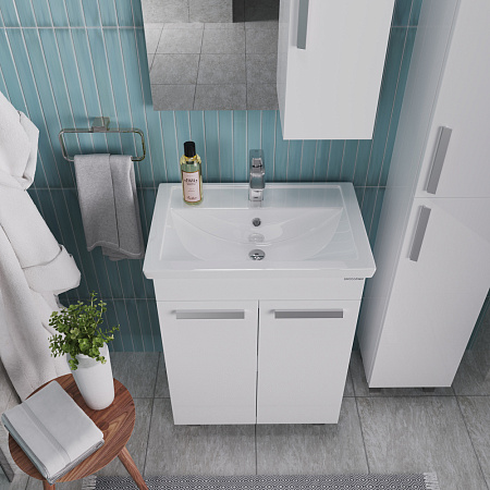 Тумба под раковину Grossman Нео 106027 60 напольная белый