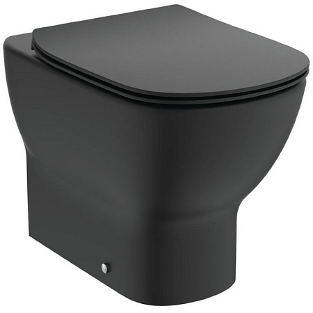 Чаша для унитаза приставного Ideal Standard Tesi T0077V3 черный матовый