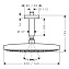 Верхний душ Hansgrohe Raindance Select 27384400 - фото 3