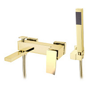 Смеситель Boheme Q 143-GG.2 для ванны с душем, золото