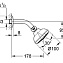 Верхний душ Grohe Tempesta New 100 26088001 с кронштейном - фото 2