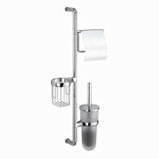 Стойка WasserKRAFT K-1438 настенная, хром