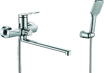 Смеситель для ванны и душа RUSH Socotra ST1235-51 хром