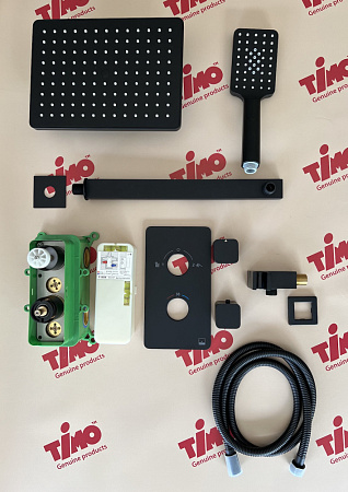 Душевой комплект Timo Petruma SX-5059/03SM черный