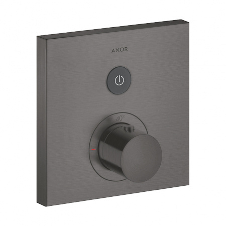 Термостат Axor ShowerSelect 36714340 для душа, шлифованный черный хром