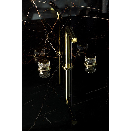 Смеситель Boheme Aura 152-G-A для раковины, золото