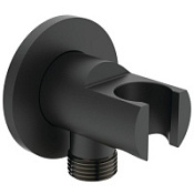Держатель душевой лейки Ideal Standard IdealRain BC807XG черный матовый Держатель душевой лейки Ideal Standard IdealRain BC807XG черный матовый