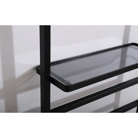 Полотенцесушитель электрический Black & White Universe N-337B 1000x400 черный матовый
