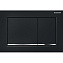 Кнопка смыва Geberit Omega 30 115.080.KM.1 черный/глянцевый хром