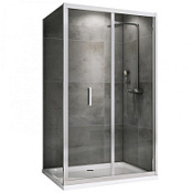 Душевой уголок ABBER Sonnenstrand AG07100-S85 прозрачное/хром