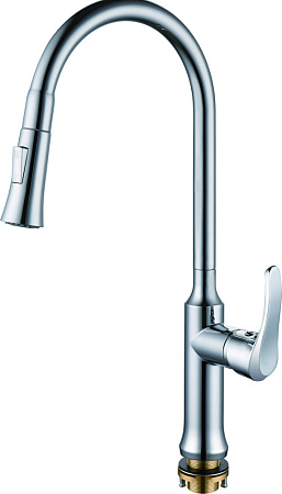 Смеситель для кухонной мойки RUSH Jawa JA0735-24 хром