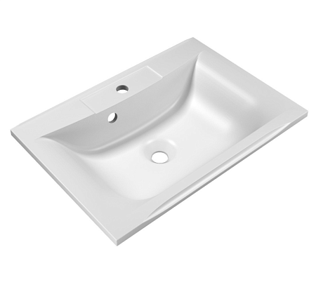 Тумба с раковиной BelBagno Marino MARINO-650-2C-SO-RG-P 65 rovere grigio