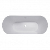 Акриловая ванна Grossman GR-2601B 170х70 без гидромассажа, черная