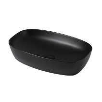 Раковина накладная ABBER Rechteck AC2206MB черный матовый