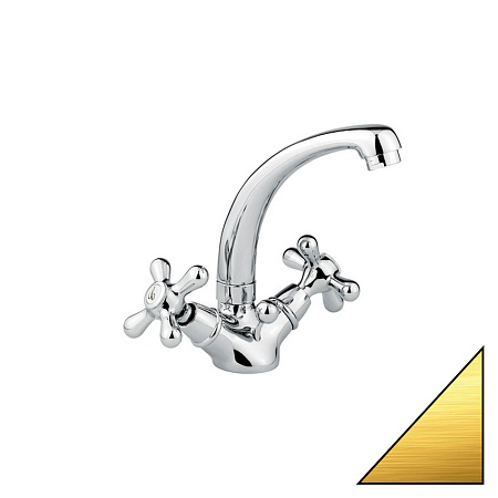 Смеситель Emmevi Deco Classic 12913OR для раковины, золото