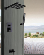 Душевой комплект ALMAes Teivaz TVZ-1805 черный