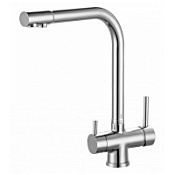Смеситель Zorg Sanitary ZR 348 YF для кухонной мойки, хром